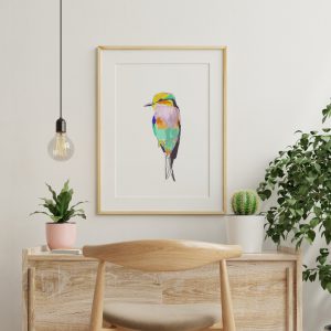 dessin original bird encadré